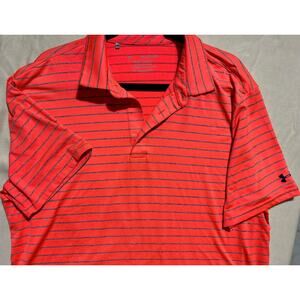 Under Armour Playoff Polo in Neon Orange Size XL  Sports, casual